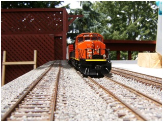 HO-Scale Module with Ballast Completed