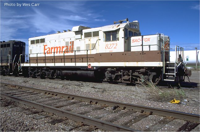 Farmrail GP10 8272 - Snyder, OK