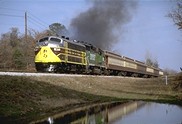 Coe Rail F7 407 at Colleyville, TX
