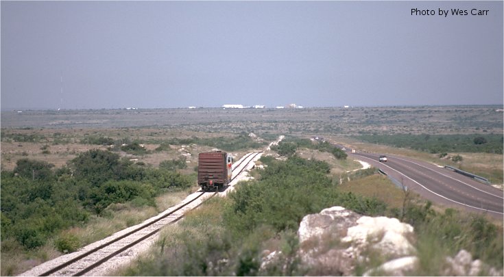 South Orient near Rankin, Texas