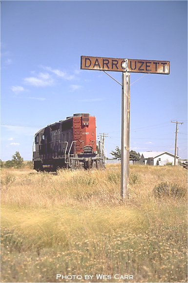 Southwestern RR GP35 - Darrouzett, TX
