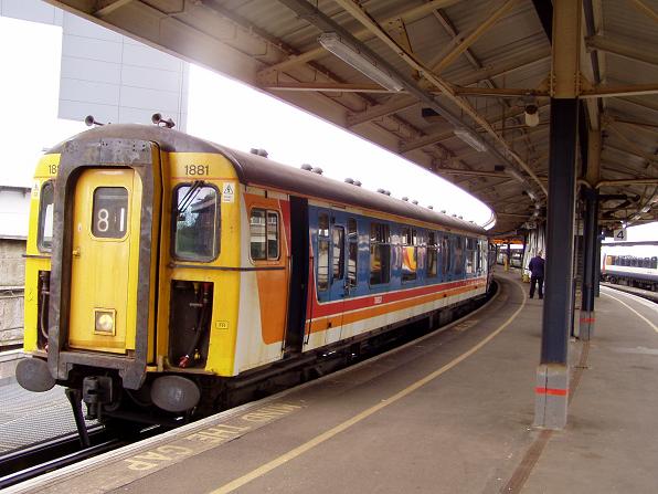 South West Trains 421881, Portsmouth Harbour