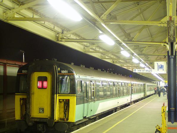 Southern 421861, Portsmouth Harbour