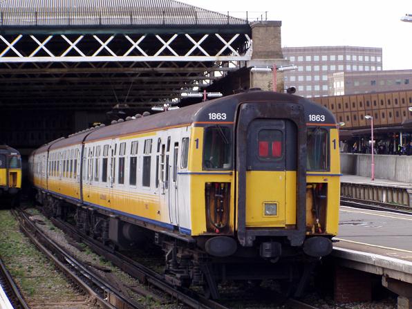 Southern 421863, London Bridge (1)