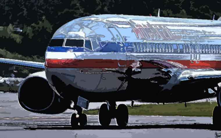 andy anderson american airlines jet image