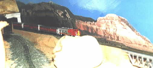 Click Mouse To  See Peter's Model Train.