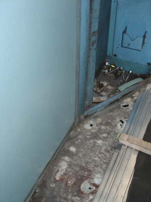 D78 cab floor corrosion