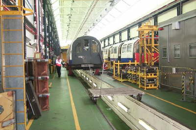 Cockfosters Depot Maintenance spaces