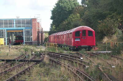 In Cockfosters Depot