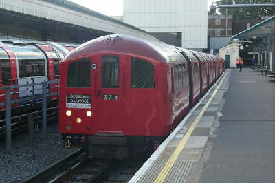 In Ealing Broadway Platform 7