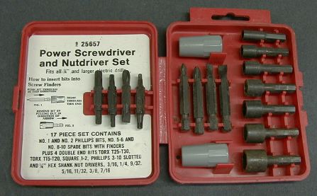 screwdriver bits