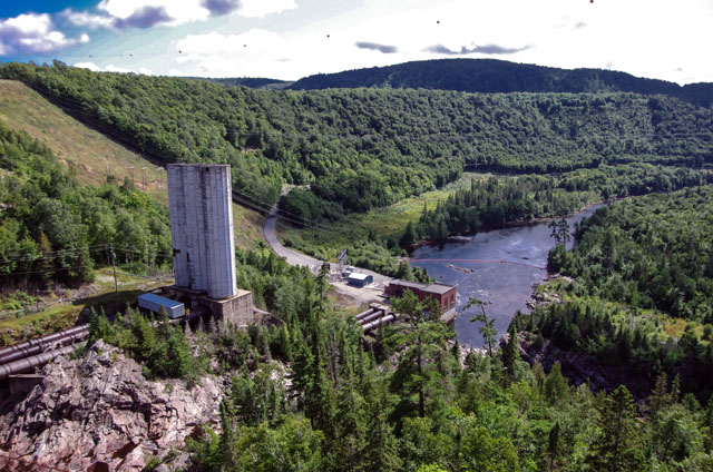 Montreal River power plant