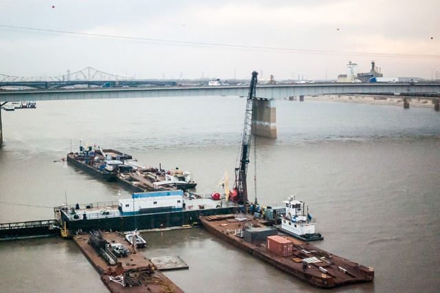 On the river at St. Louis