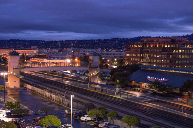 Emeryville by night