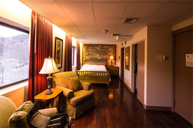Hotel Denver room looking east,