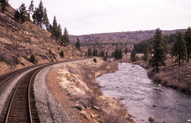 Truckee River east of Reno