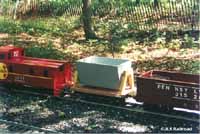 Ore Tipper finished, closeup