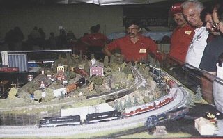Other participants at a show in the St. Louis area view our layout. 33K