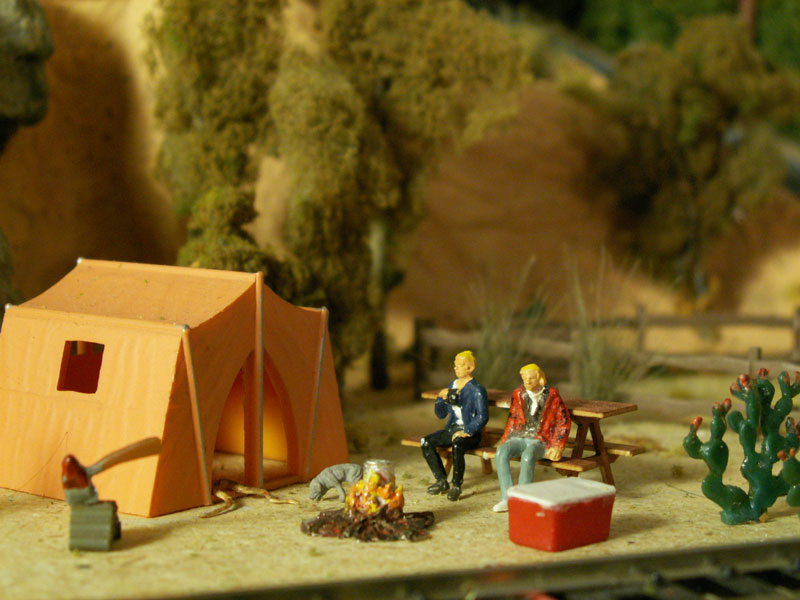 Camping in southern California