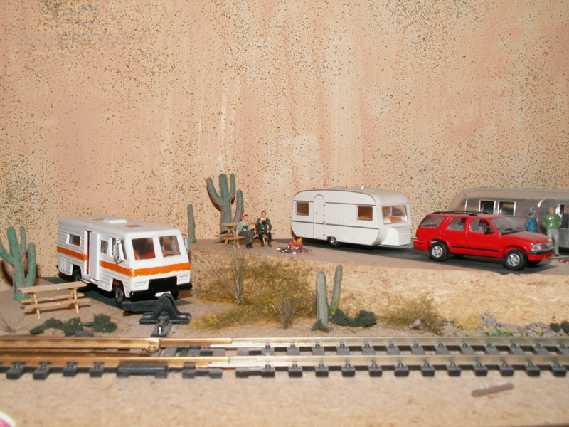 Motorhome at a campground