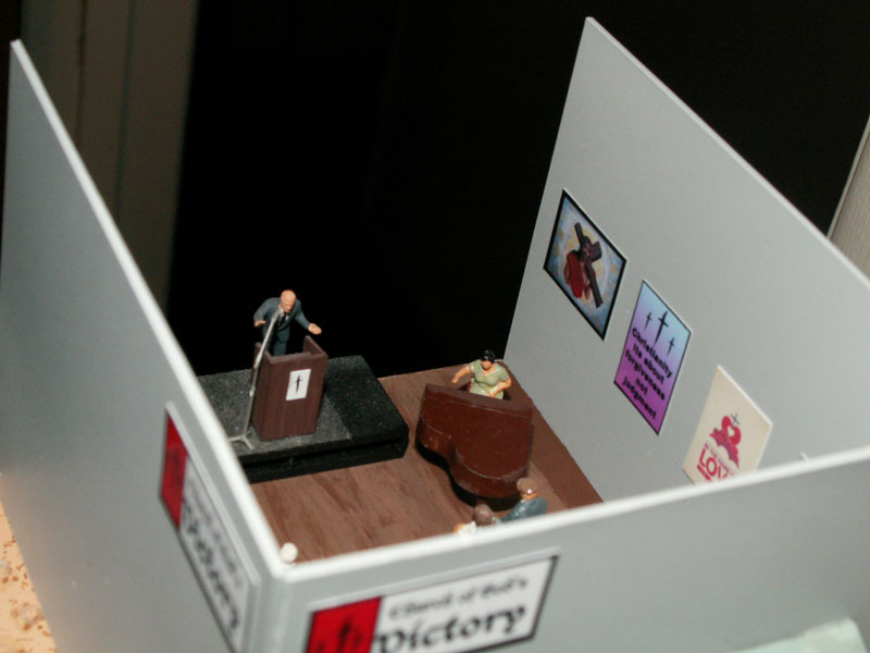 Church of God's Victory  pulpit