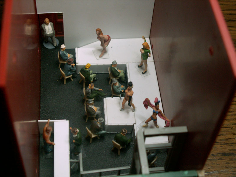 Ladies Night strip club as seen from above