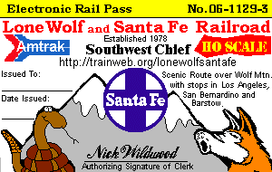 LWSF Electronic Rail Pass