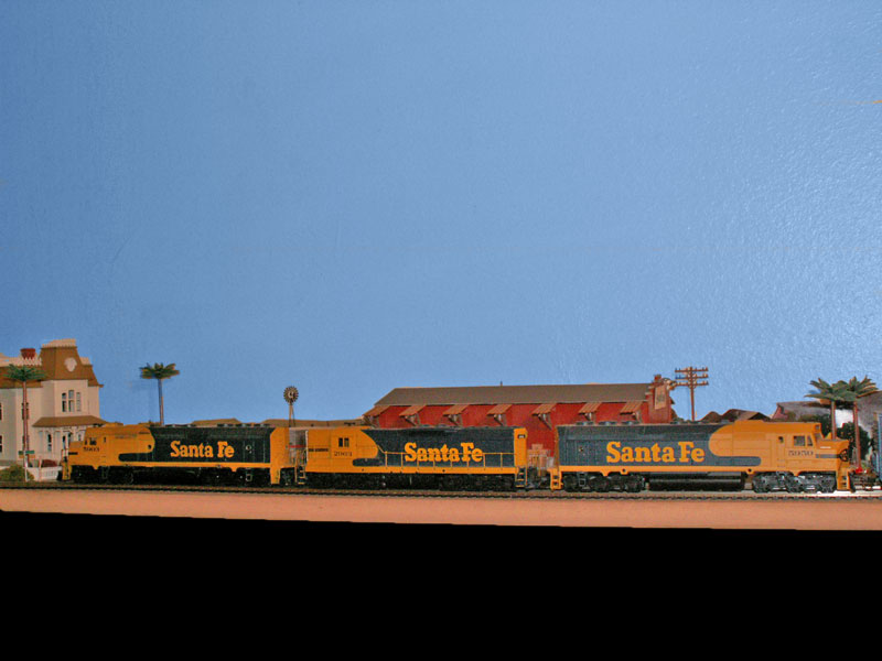 A pair of old F45s and an even older SD9 still see service on the line