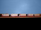 Santa Fe 5 unit Gunderson Intermodal double stack