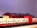 Santa Fe Bulkhead Flat Car 93146