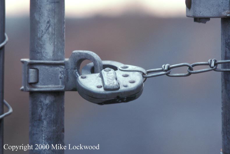 CN lock at Port Hope Nov.14, 2000 @ 1441