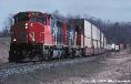 CN 9508 and 9409 on #162 Pine Orchard Apr.25, 1999 @ 1000