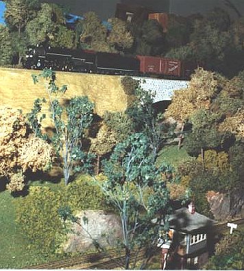 Steam pulling freight