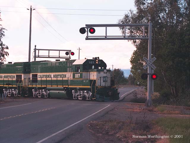 Cal Northern # 107 @ Schellville, CA