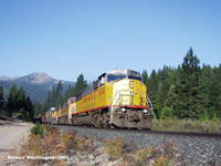 UP 6336 North  near Blasck Butte, CA