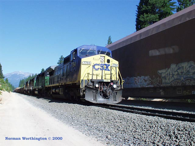 CSX 7784 South @ Azalia, CA
