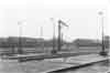 Shop tracks. Water column, incinerator behind