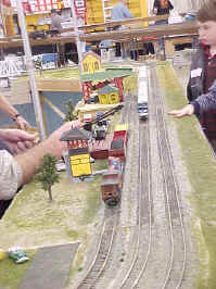 The configuration of the accessory modules remains the same as before except that they are no longer connected to the turnout that lead to the yard modules.