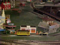 This Bowser trolly serves the transportation needs of the TTCS layout village.