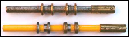 Image of S and M types miniature staffs