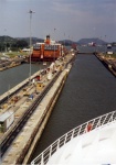 Cruise Ship being pulled