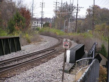 Ferguson, MO Wabash Station east view #2.JPG