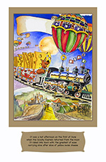 This is a poster I did for one of my grandchildren.  She loves Scooby.  Since Scooby is copyrighted I can’t sell this.