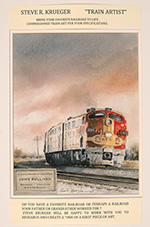 Created to commemorate Mr. Sullivan's railroad career.