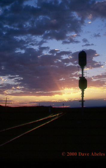 The splendor of a desert sunrise; West Sagers, UT 08/19/00. In places like this, the spirit of the 'Grande will live on forever.