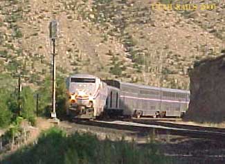 AMTK #6 leaving Helper, Utah at 0824, 29 June 2000.