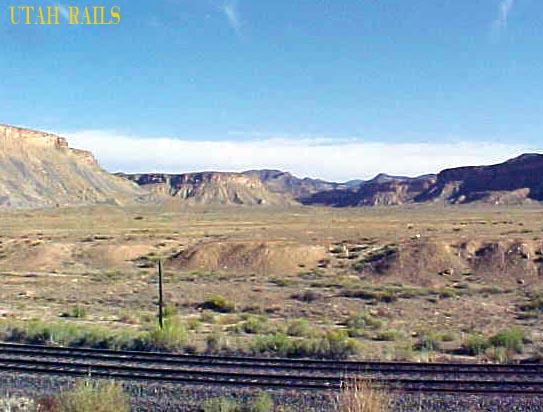 Looking north of Thompson towards Sego Canyon.